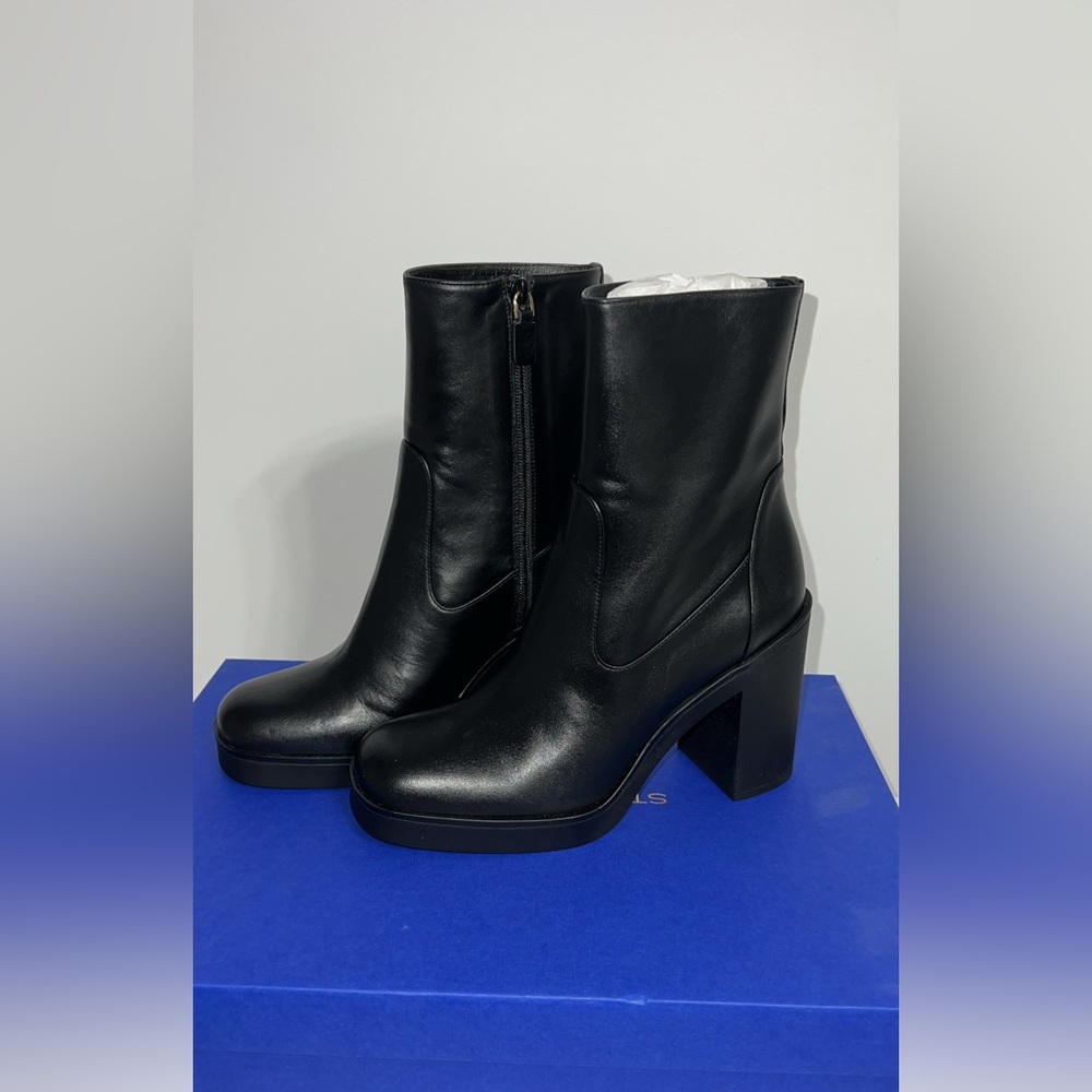Stuart Weitzman Black Heeled Boots